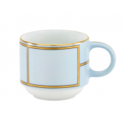Ginori Diva Celeste Coffee Cup - 3.1 oz.